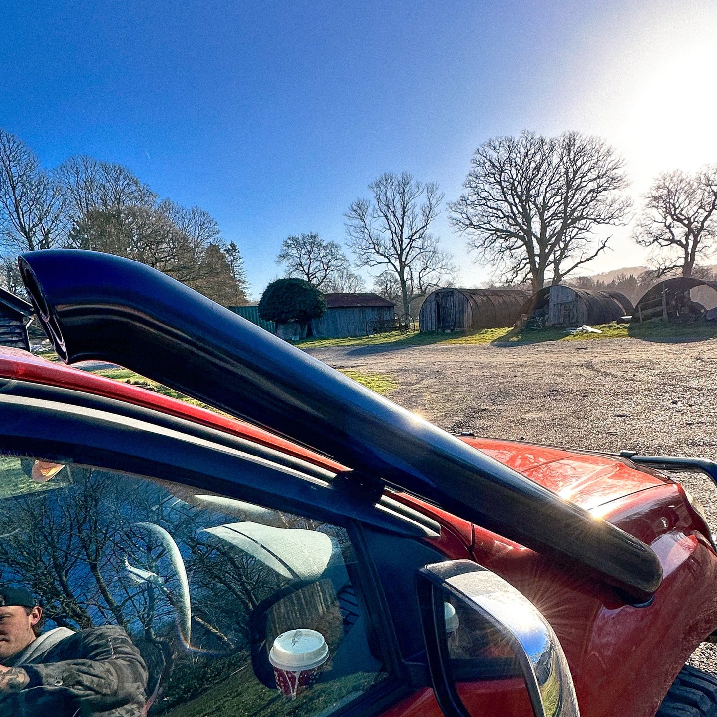 Isuzu D-Max Stainless Steel Snorkel Kit – Short Entry