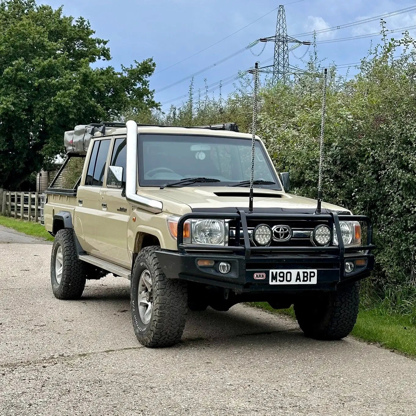 Landcruiser 79 snorkle kit