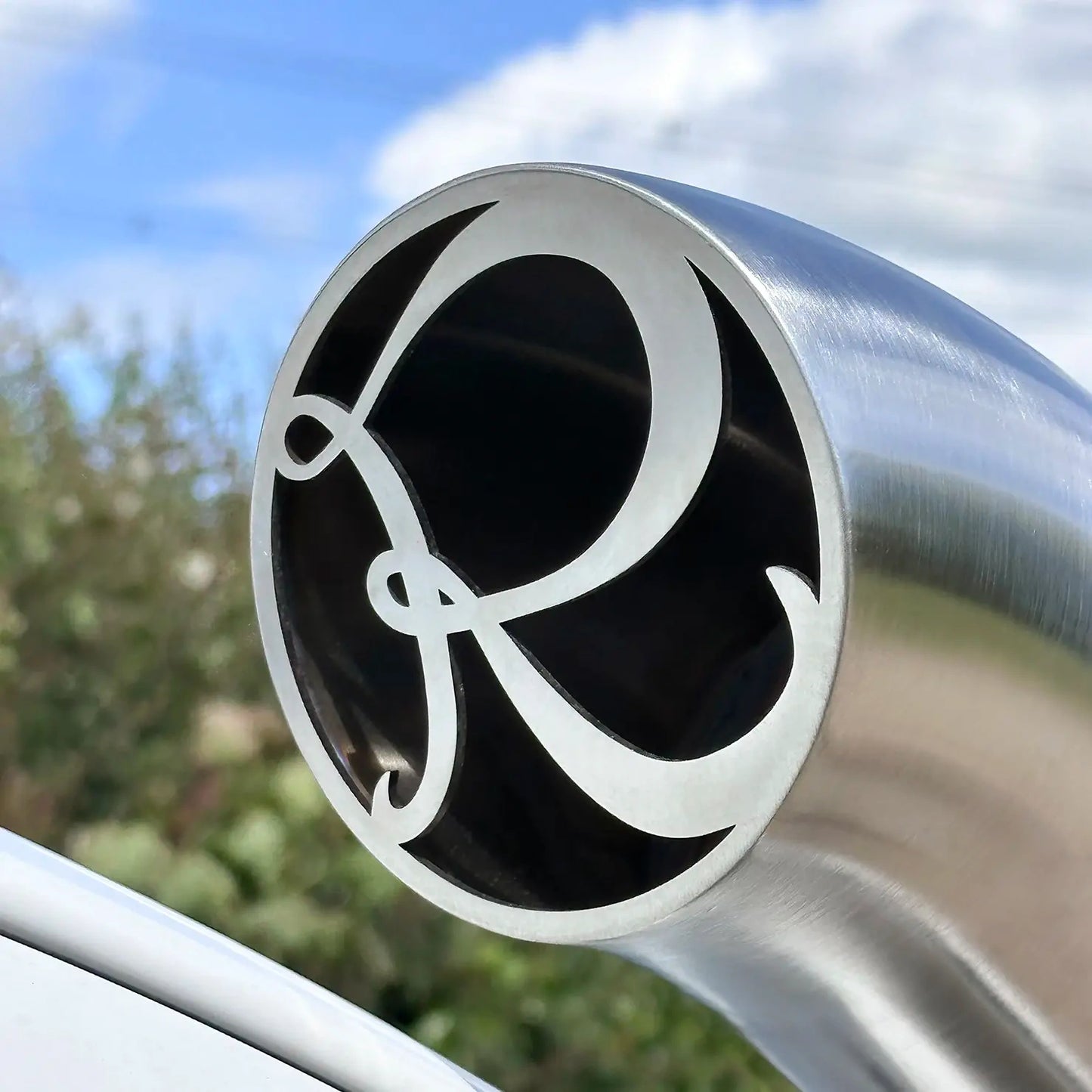 Stainless steel snorkle for Mitubishi L200