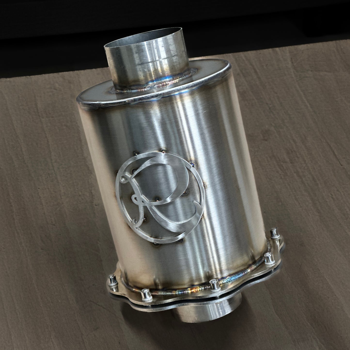 Stainless steel airbox filter housing for off road vehicles