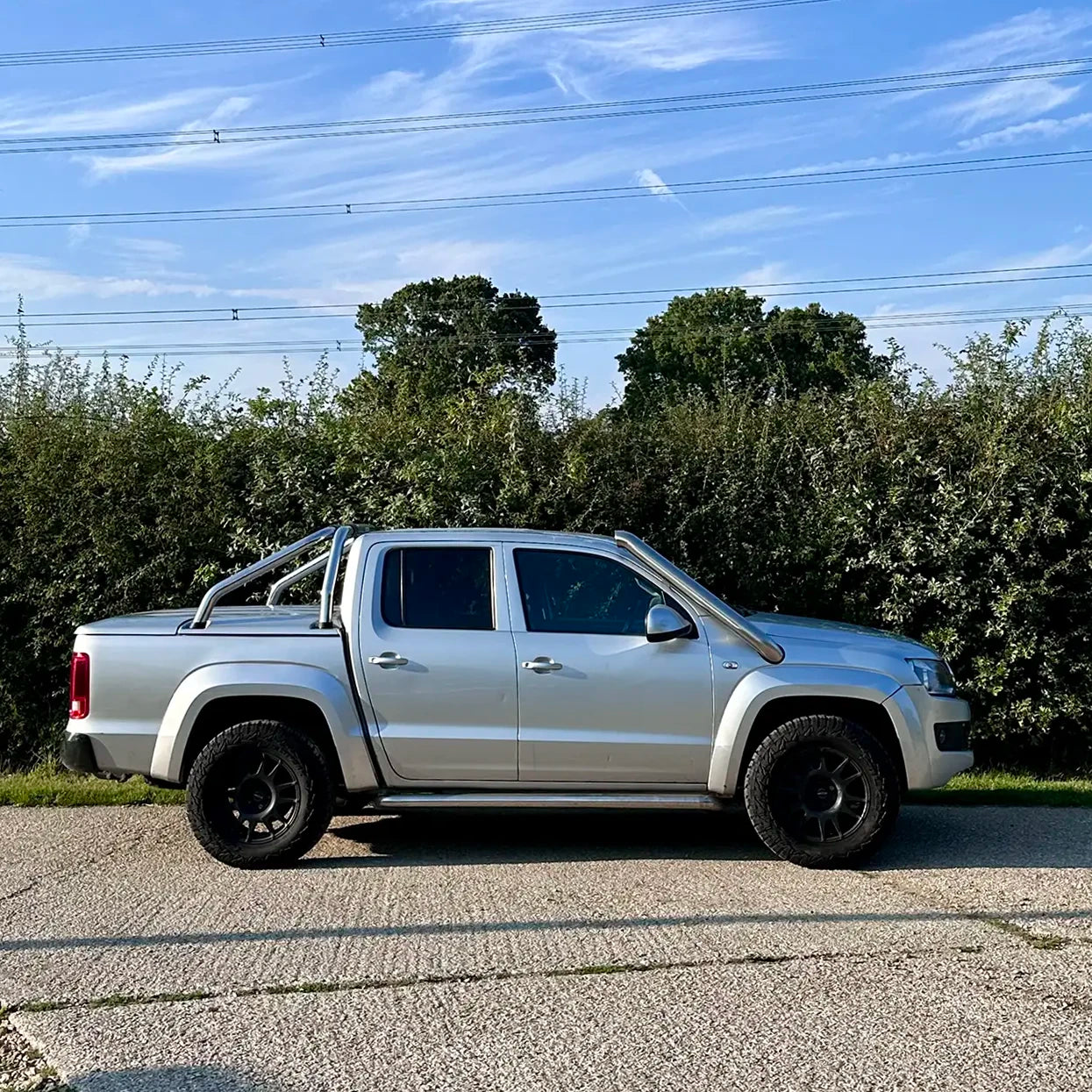 Stainless steel snorkle kit for VW Amarok