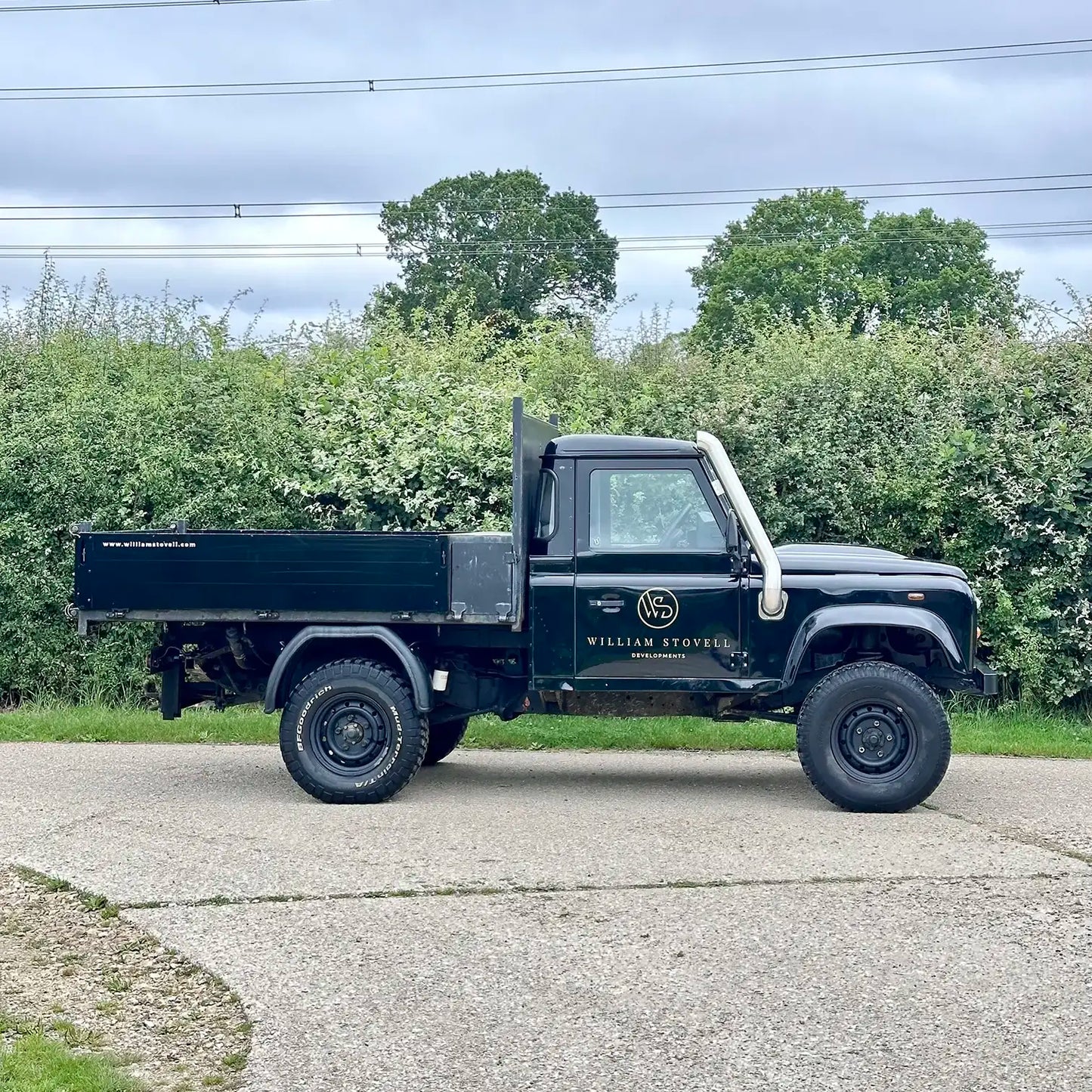 off road snorkle kit for land rover 110 series