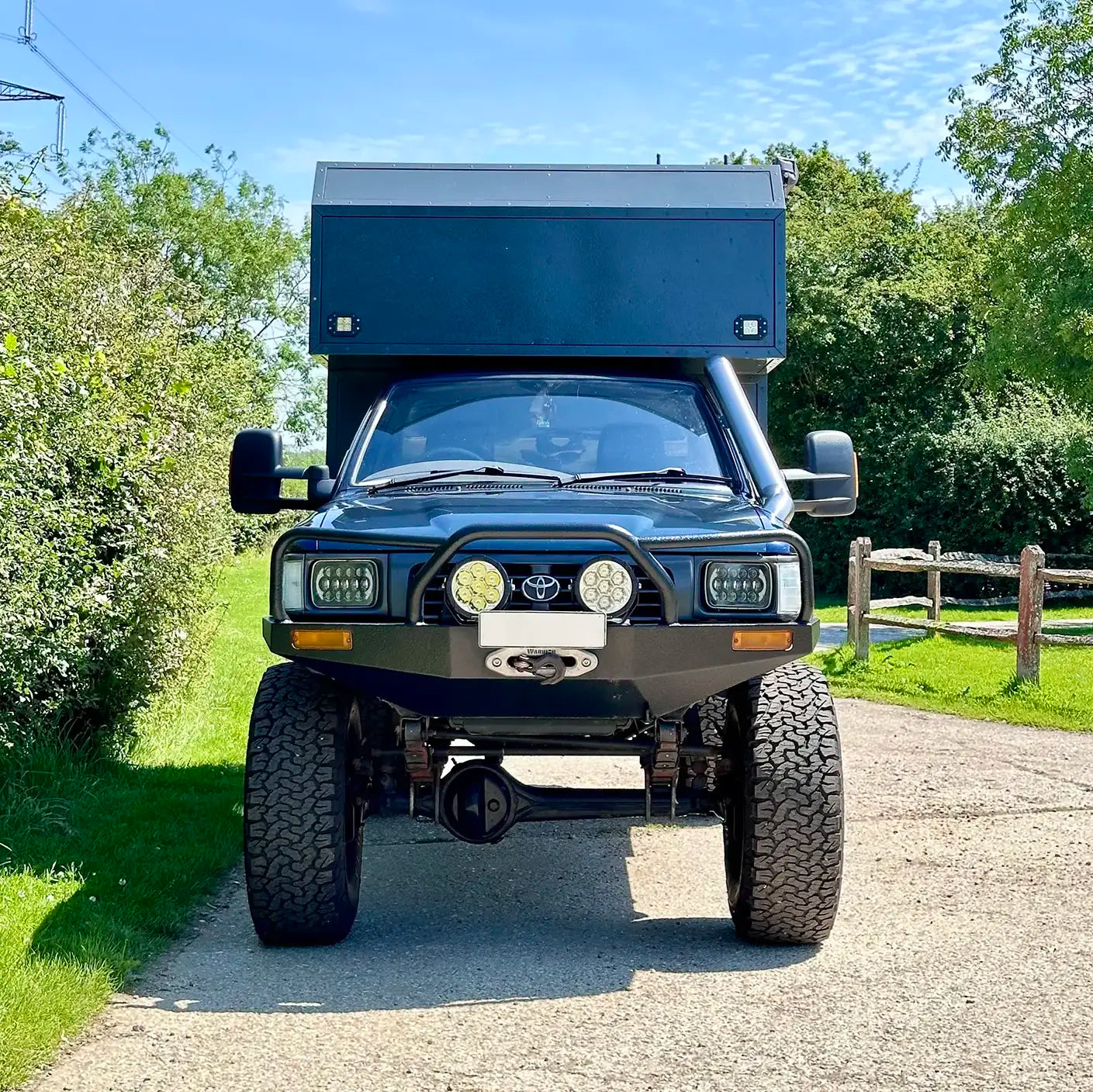 hilux mk3 premium stainless snorkle kit