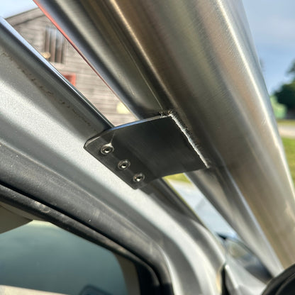 premium snorkle metal bracket attached to a Ford Ranger