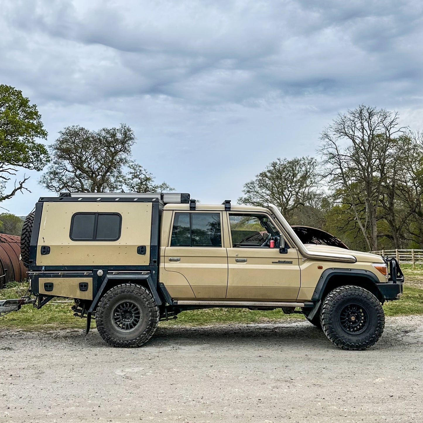 Toyota Land Cruiser 76/79 Series Stainless Steel Snorkel Kit – Long Entry