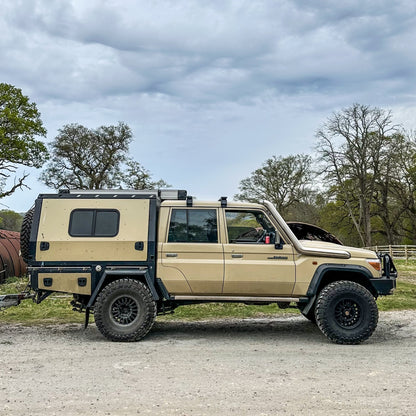 Toyota Land Cruiser 76/79 Series Stainless Steel Snorkel Kit – Long Entry