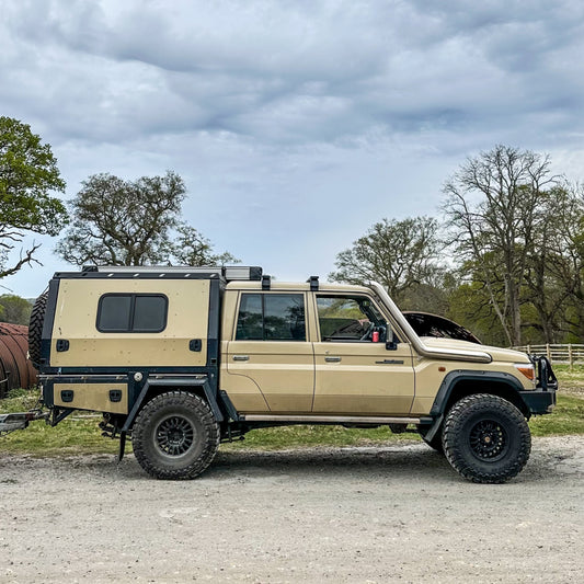 Toyota Land Cruiser 76/79 Series Stainless Steel Snorkel Kit – Long Entry
