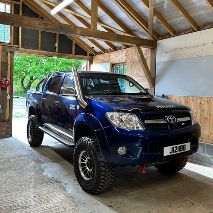 Toyota Hilux Mk6/Mk7 Stainless Steel Snorkel Kit (2005–2016) | Short Entry
