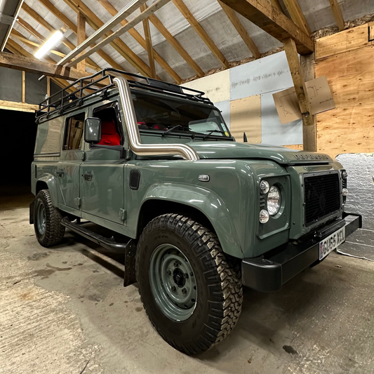 Land Rover Defender (90/110/130 Series) Stainless Steel Snorkel Kit | Top Entry
