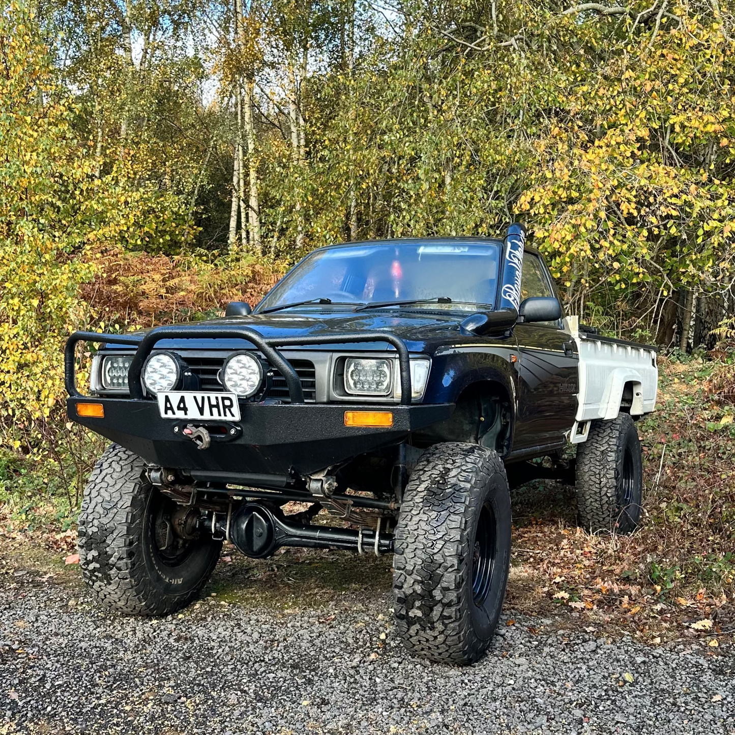 Toyota Hilux Mk3 Stainless Steel Snorkel Kit – Long Entry (1988–1997)