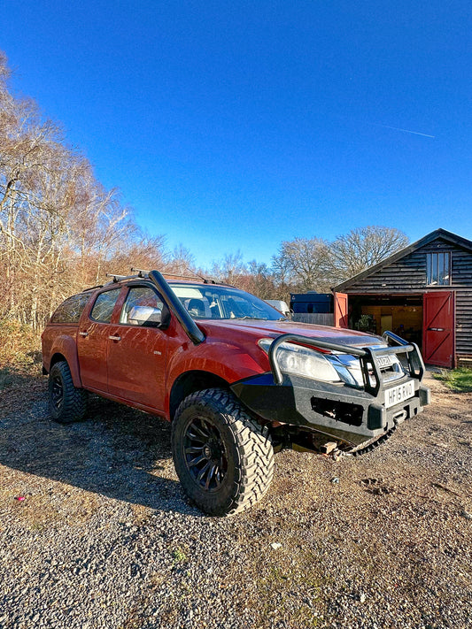 Isuzu D-Max Stainless Steel Snorkel Kit – Short Entry