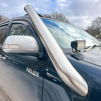 Toyota Hilux Mk6/Mk7 Stainless Steel Snorkel Kit (2005–2016) | Short Entry