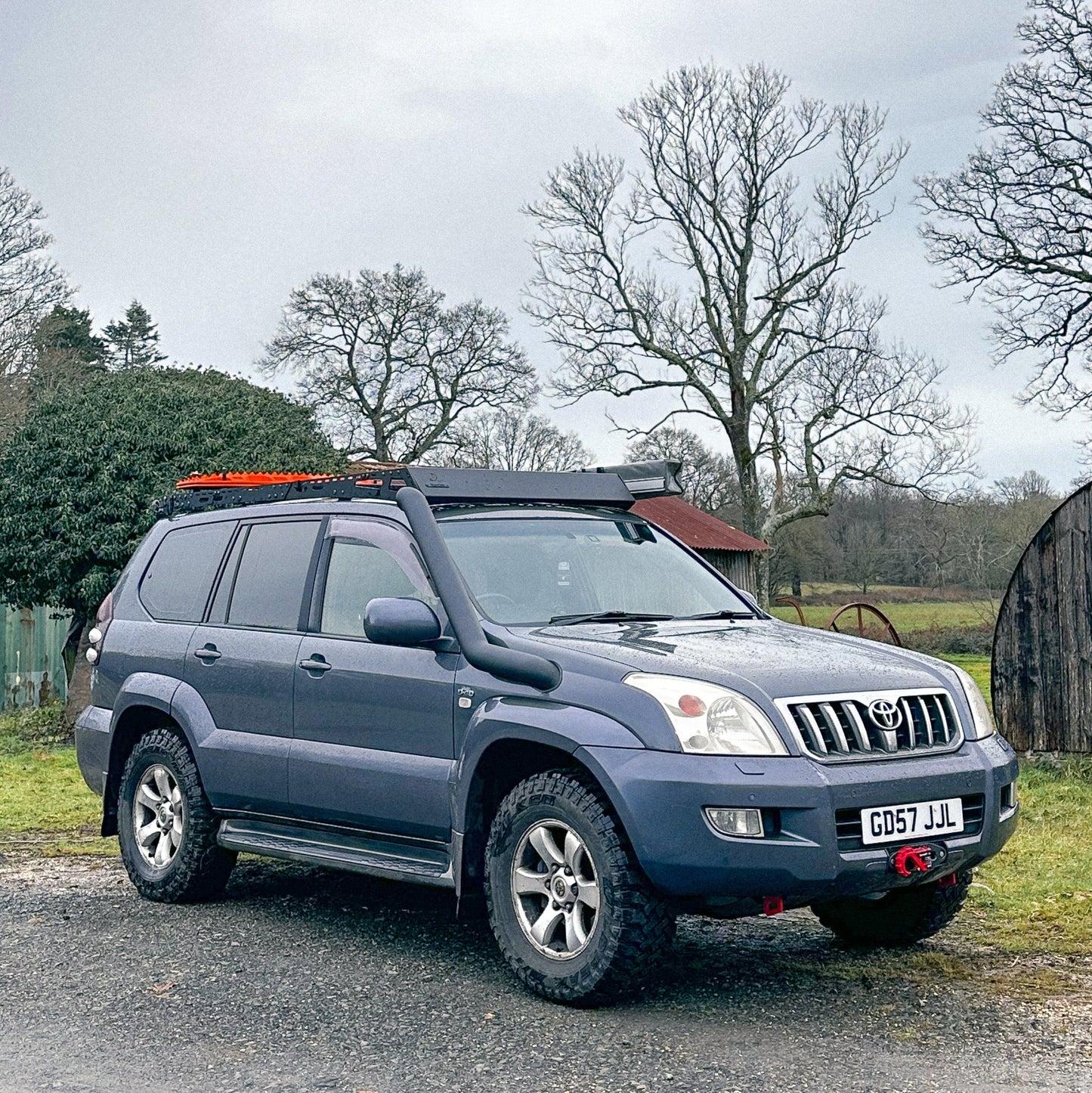 Toyota Land Cruiser Prado 120 Stainless Steel Snorkel Kit | 2003–2009
