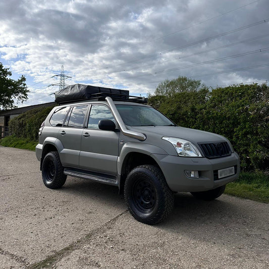 Toyota Land Cruiser Prado 120 Stainless Steel Snorkel Kit