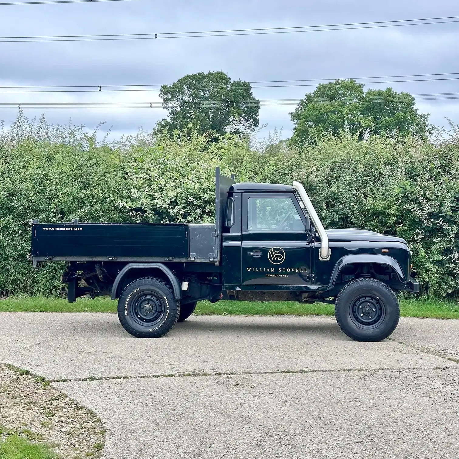 off road snorkle kit for land rover 110 series