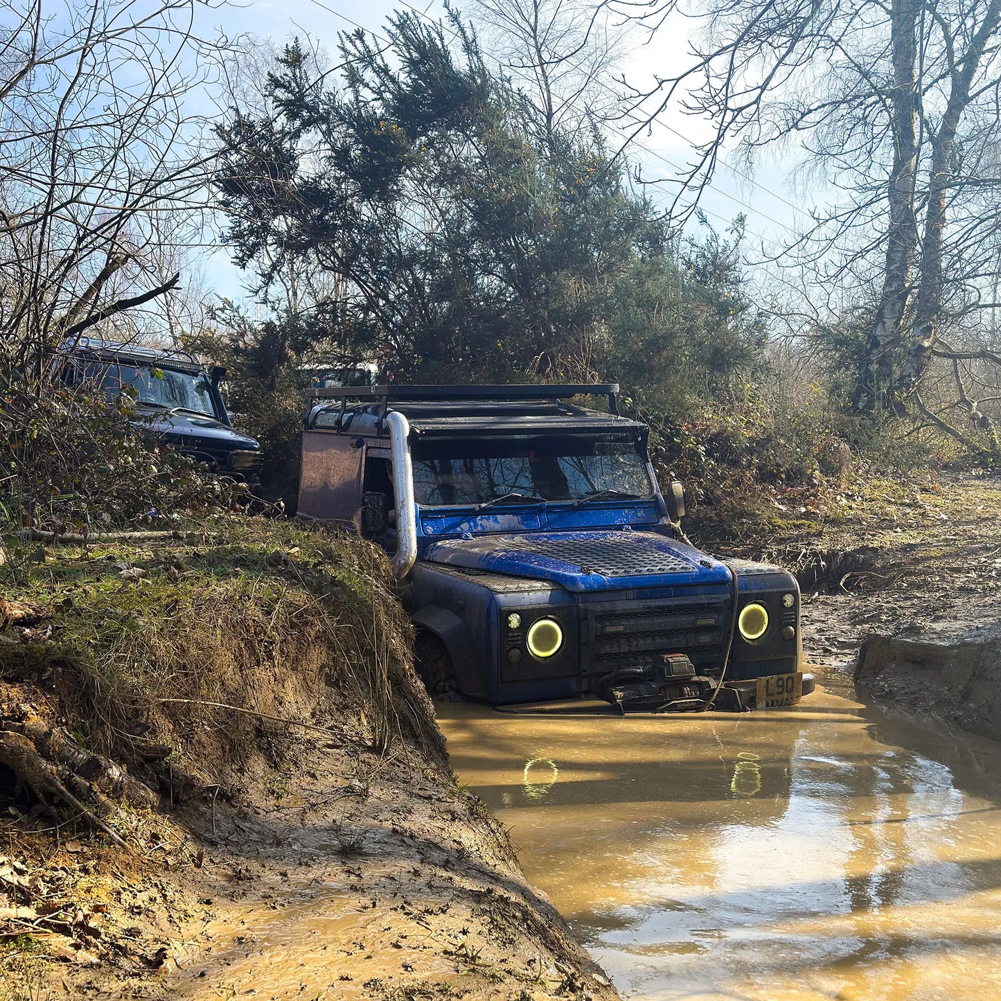 royalfab landrover 90 series snorkel kit long entry