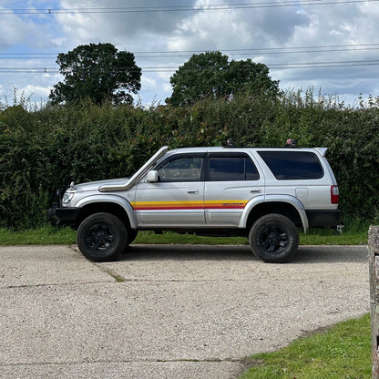 side view of Toyota Surf 4Runner with Stainless Steel Snorkel Kit installed