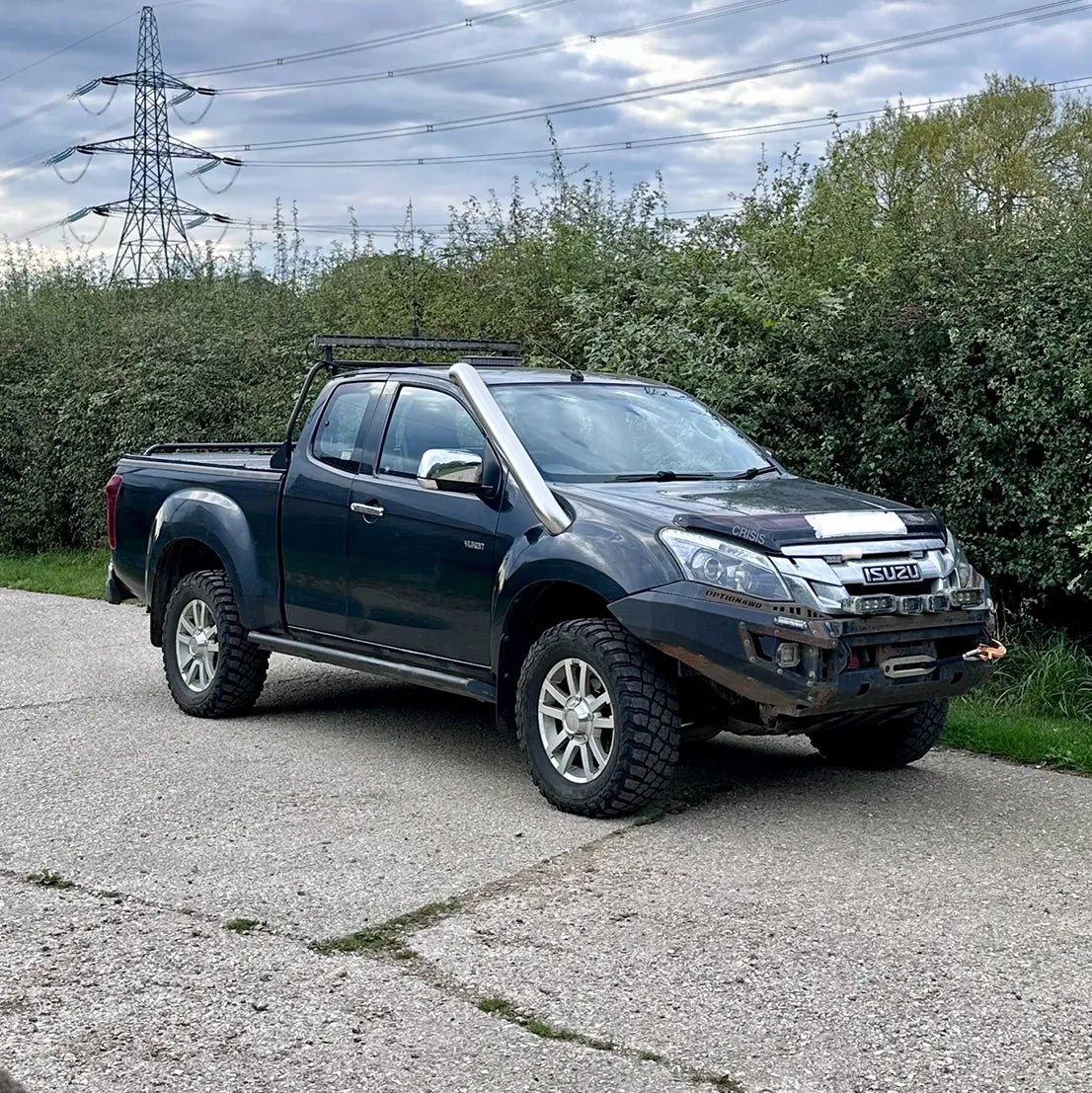 Isuzu Dmax stainless steel snorkle kit